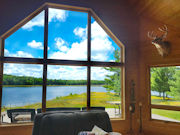 Central WI 3-BR Lakefront Home with 60 Acre Lake!