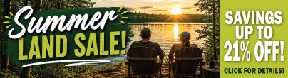 Summer Land Sale! Savings Up to 21% Off!